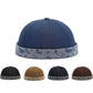 Cotton-adjustable-brimless-hat