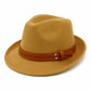 Men-Women-Winter-Ghelter-Retro-Plain-Jazz-Vintage-Fedora