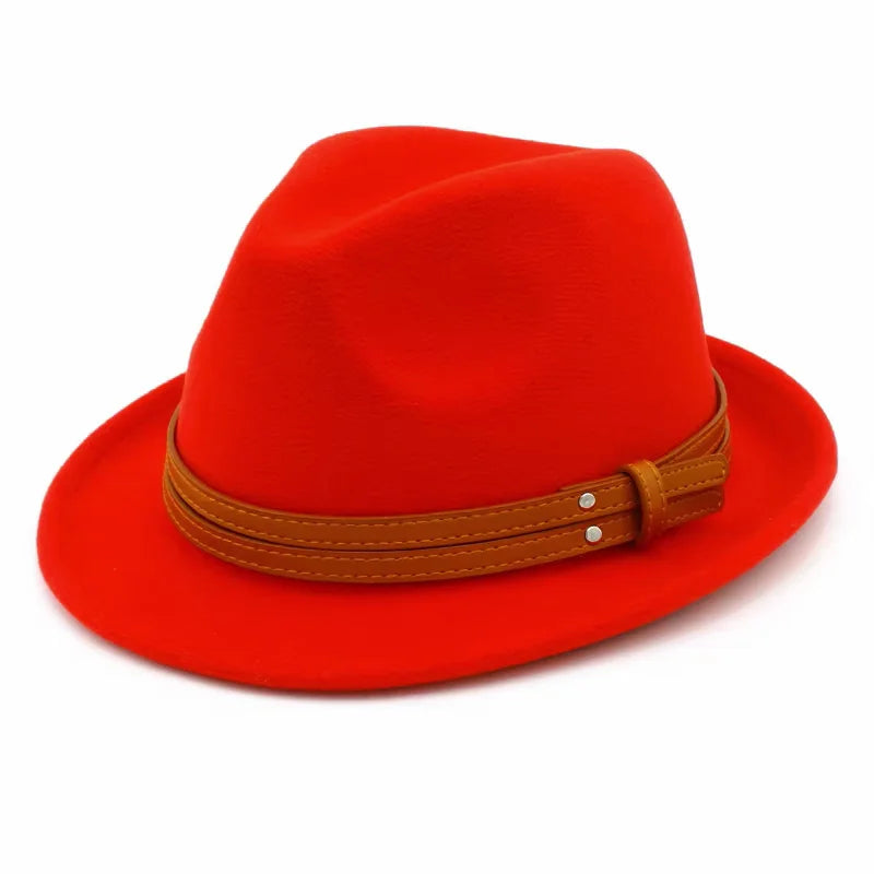Men-Women-Winter-Ghelter-Retro-Plain-Jazz-Vintage-Fedora
