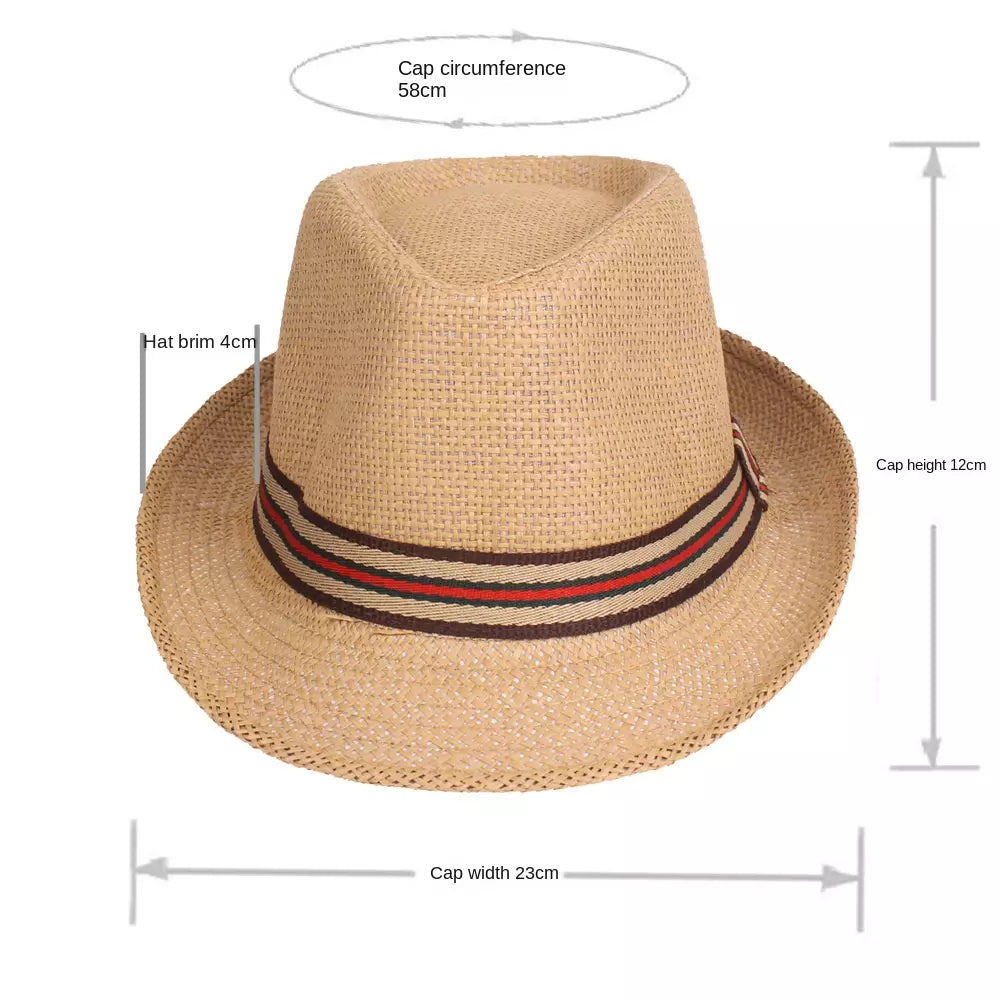 Manhattan Straw Trilby Hat