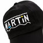 Martin Black Cotton Baseball Cap