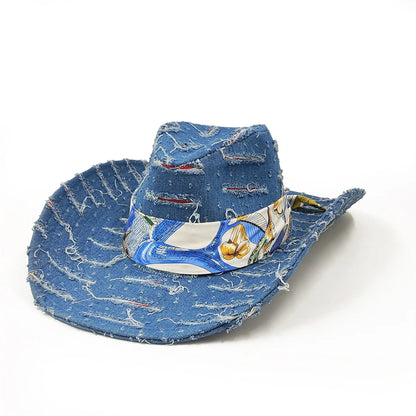 men-women-patchwork-summer-vintage-retro-western-headwear