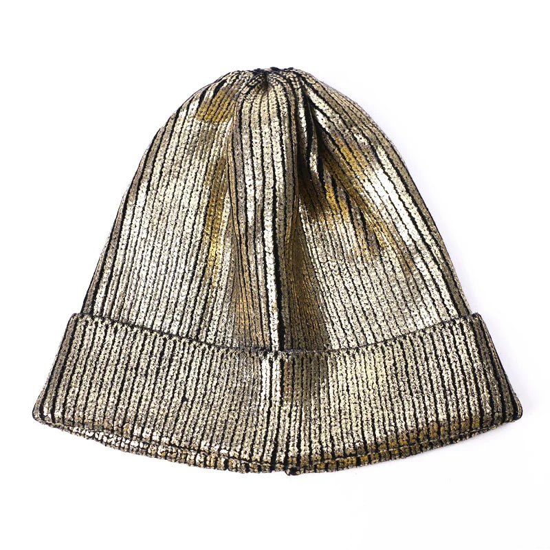 men-women-shiny-folded-ribbed-knit-headwear
