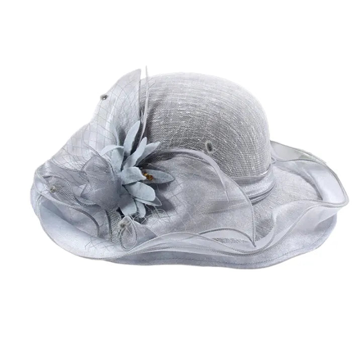 wedding-church-hat-women-ladies-ribbon-breathable