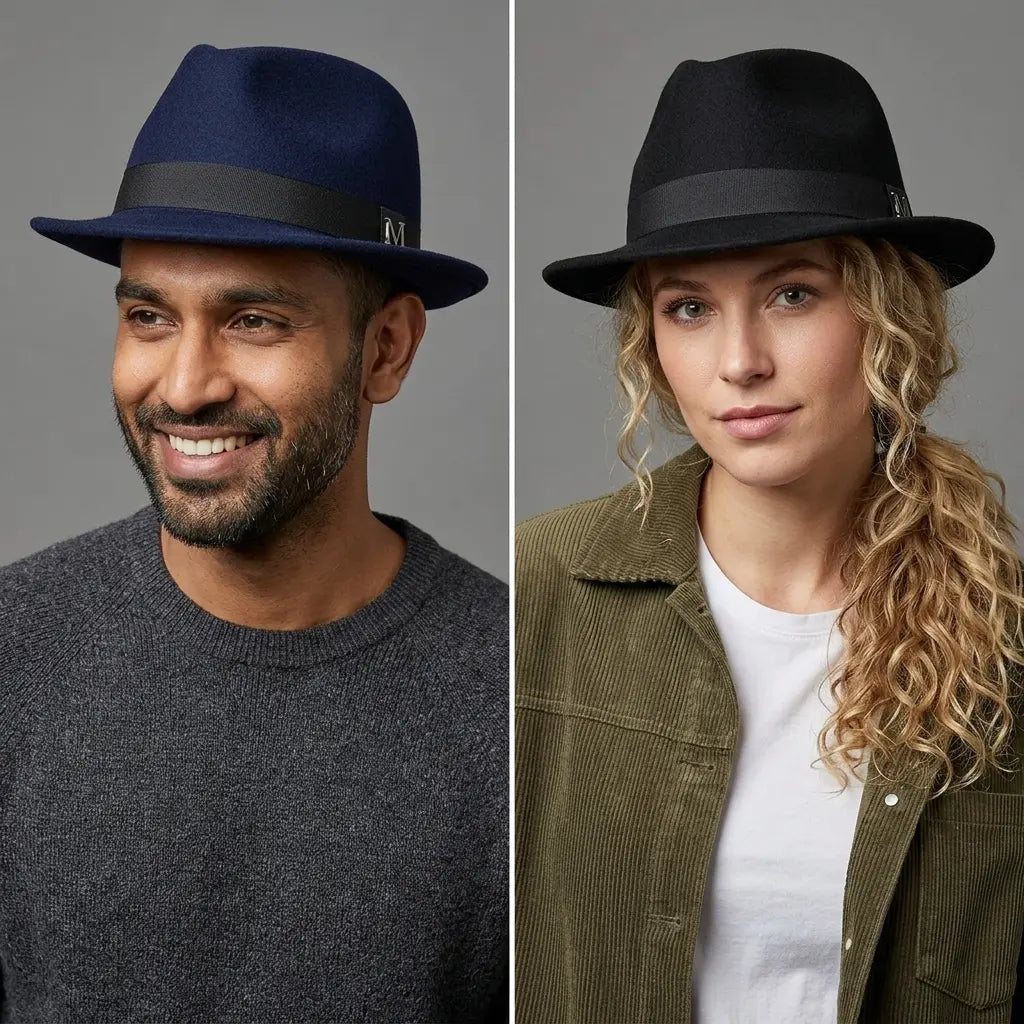 jazz-fedora-hat-fleece-floccus-coat-plain