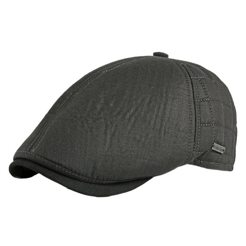 men-quilted-insulated-vintage-flat-hat