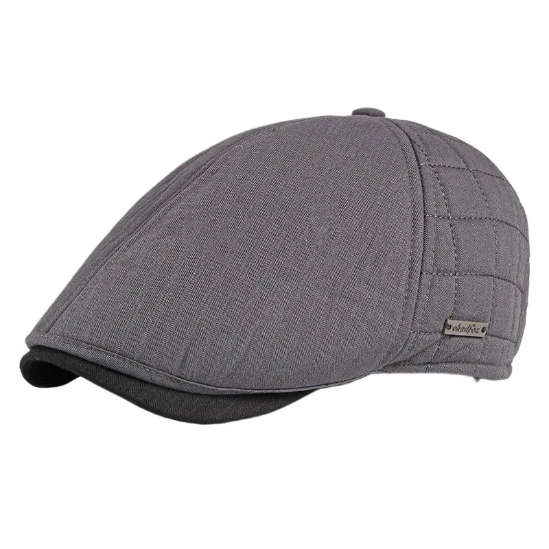 men-quilted-insulated-vintage-flat-hat