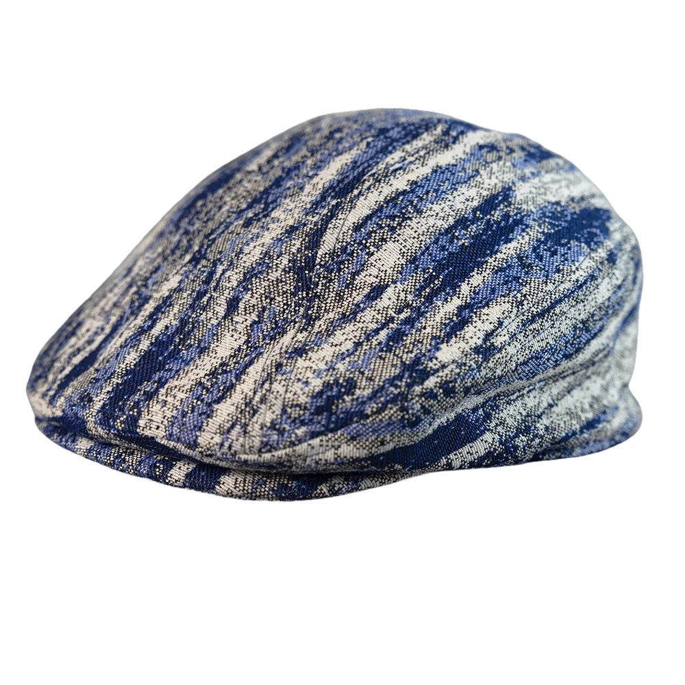 Fresh-Casual-Striped-Men-Women-Breathable-Duckbill-Ivy-Gatsby-Cabbie-Paddy-Hat