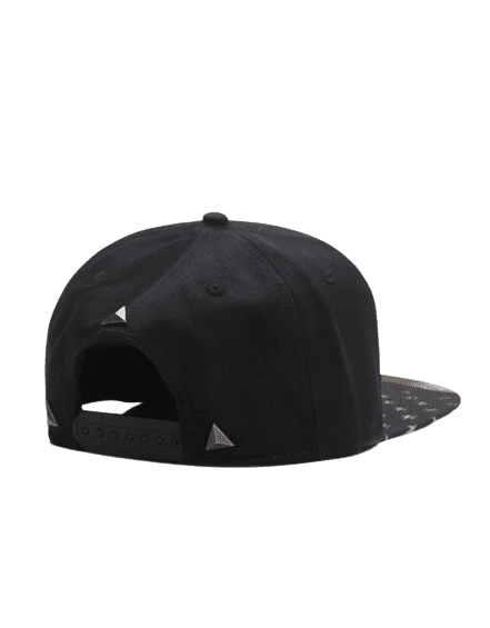 Money Power Respect Black Snapback Cap