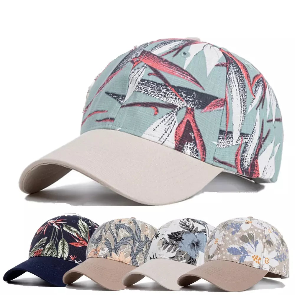 men-women-hat-summer-retro-floral-vintage