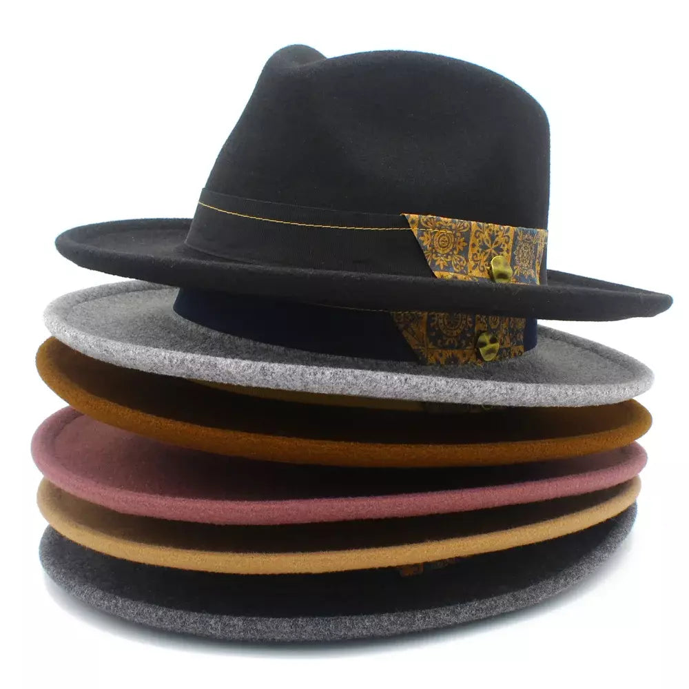 Utrecht Mosaic Belt Fedora Hat