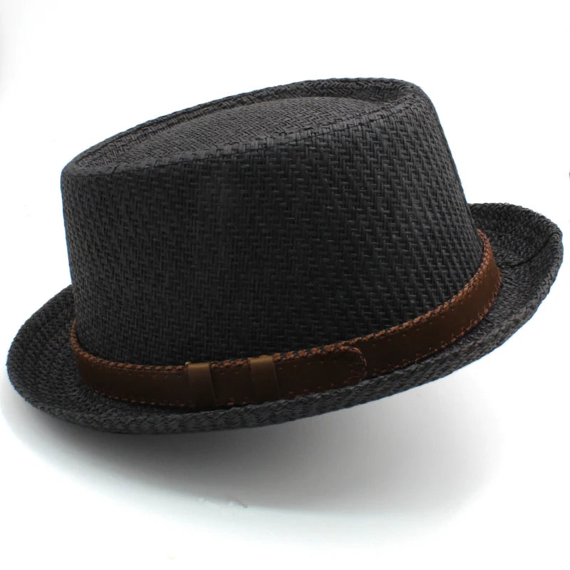 men-women-straw-sun-summer-vintage-retro-porkpie-hat
