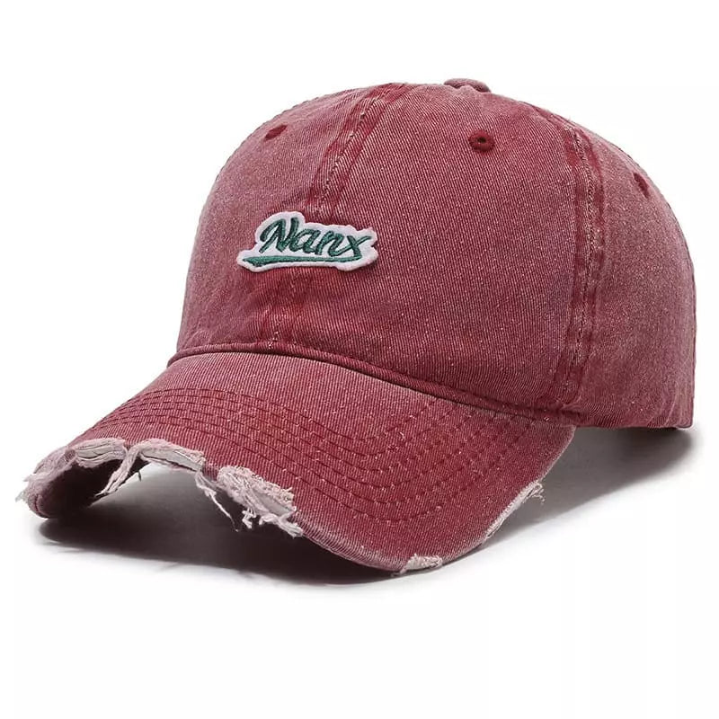 Nanx Distressed Baseball Cap