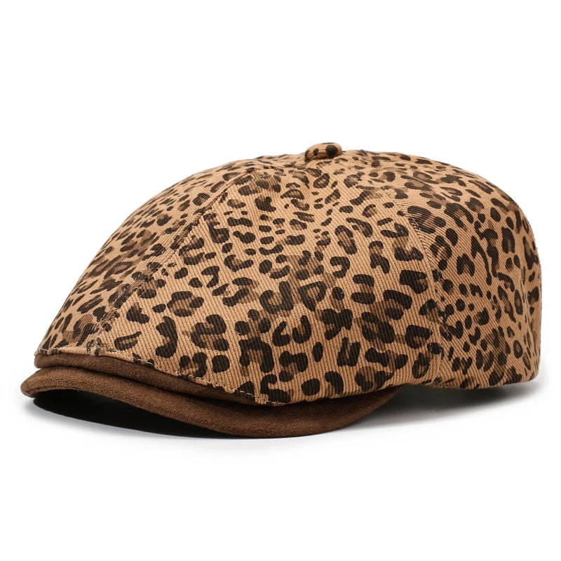 female-vintage-retro-animal-newsie-bakerboy-paperboy-cabbie-hat