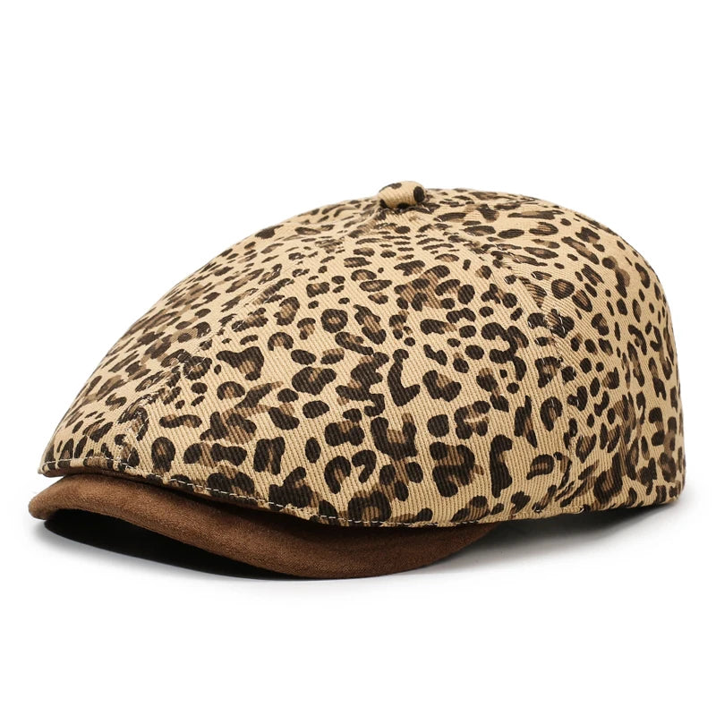 female-vintage-retro-animal-newsie-bakerboy-paperboy-cabbie-hat