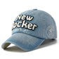 New Rocker Denim Baseball Cap