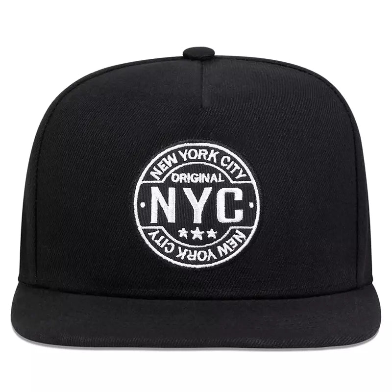 NYC-baseball-vintage-retro-plain-embroidered-hat