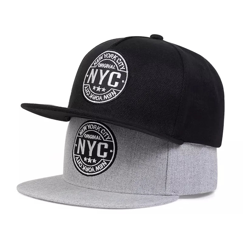 NYC-baseball-vintage-retro-plain-embroidered-hat