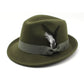 Nimes Feathers Trilby Hat