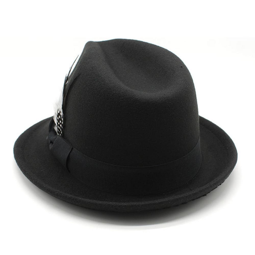 Nimes Feathers Trilby Hat