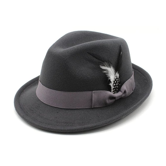 Nimes Feathers Trilby Hat