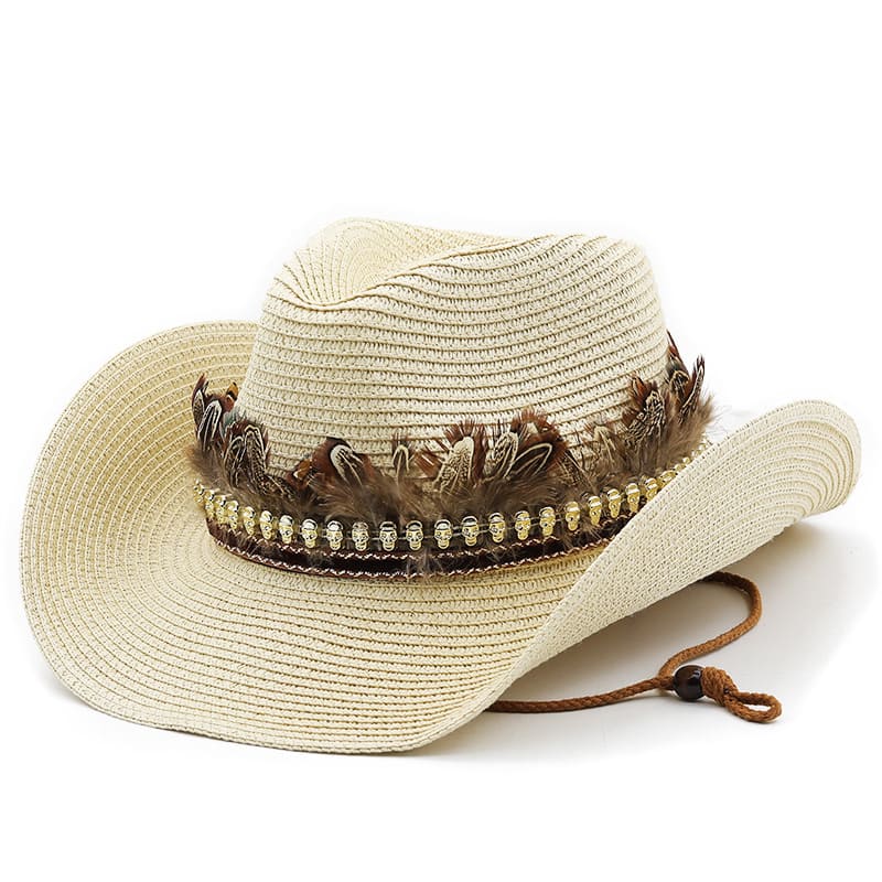 Oakley Feathers Belt Cowboy Hat