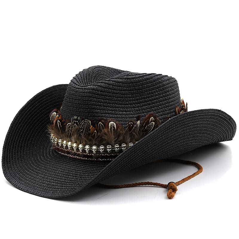 Oakley Feathers Belt Cowboy Hat