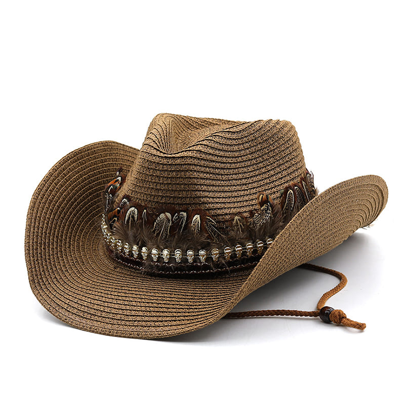 Oakley Feathers Belt Cowboy Hat