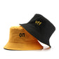 ON / OFF Reversible Bucket Hat