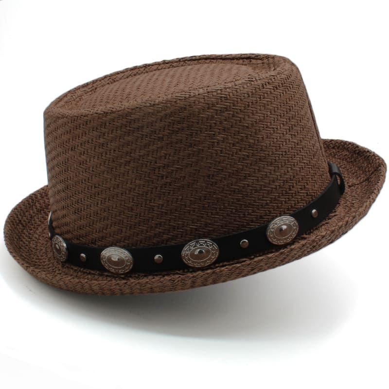 Orleans Summer Straw Porkpie Hat