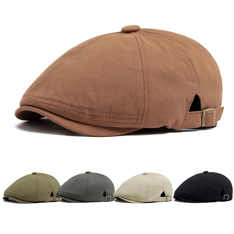 Men-Women-Plain-Summer-Winter-Newsie-Bakerboy-Paperboy-Cabbie-Hat