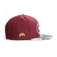 Paris Wine Red Snapback Cap