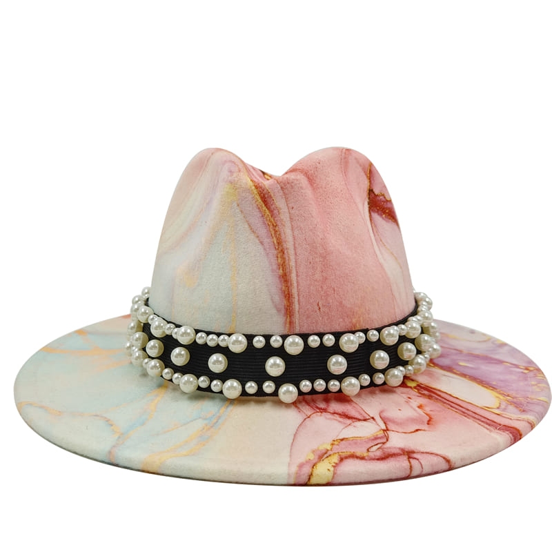 Psychedelic Abstract Fedora Hat