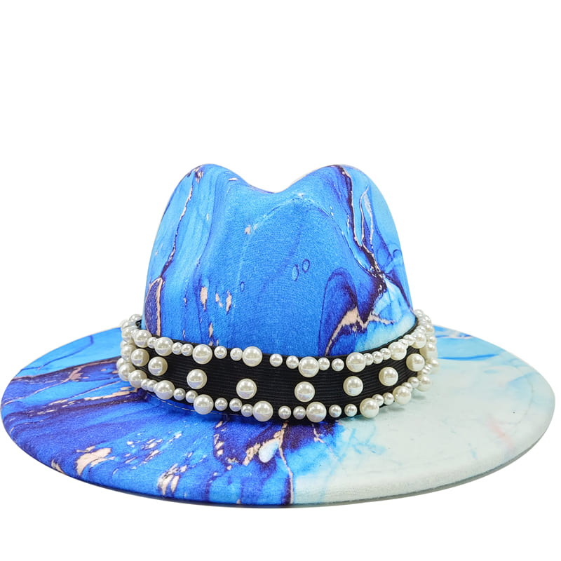 Psychedelic Abstract Fedora Hat