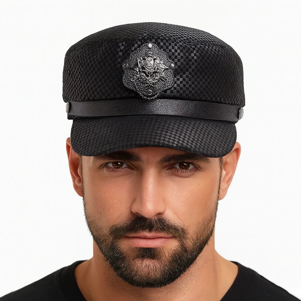 Women-Men-Army-Breton_Fiddler-Hat-pure-authentic-cowskin