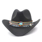 western-hat-tribal-belt-native-vintage