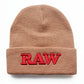 Raw Winter Plain Beanie