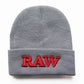 Raw Winter Plain Beanie