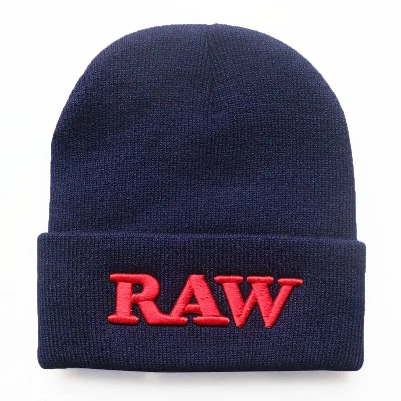 Raw Winter Plain Beanie