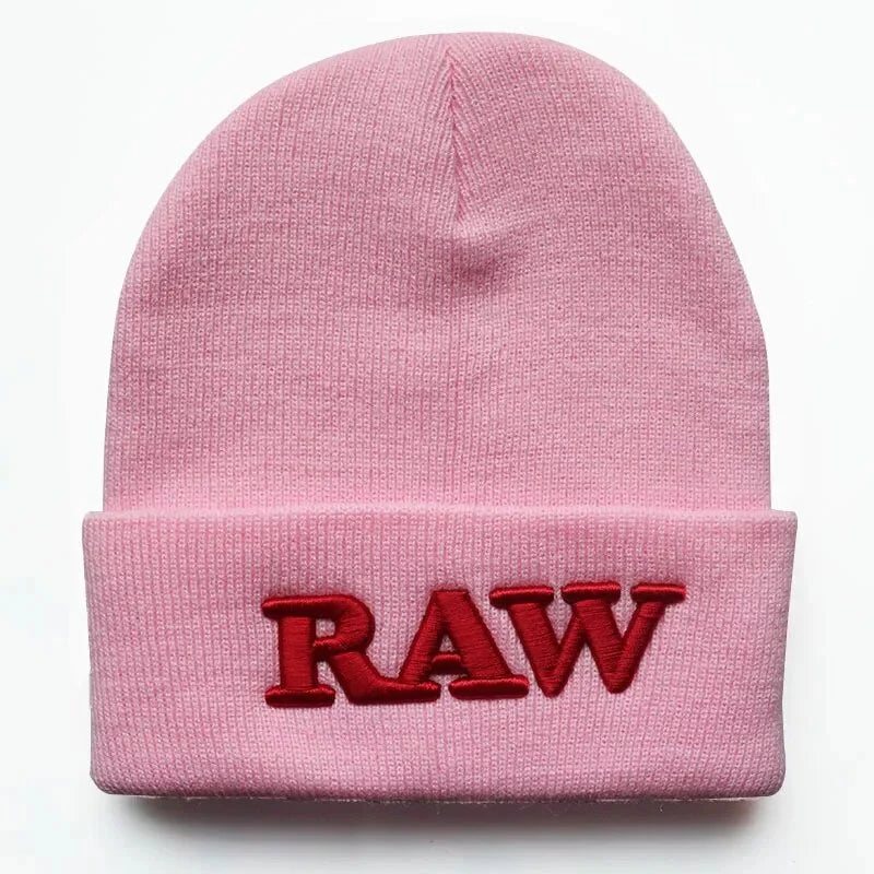 Raw Winter Plain Beanie