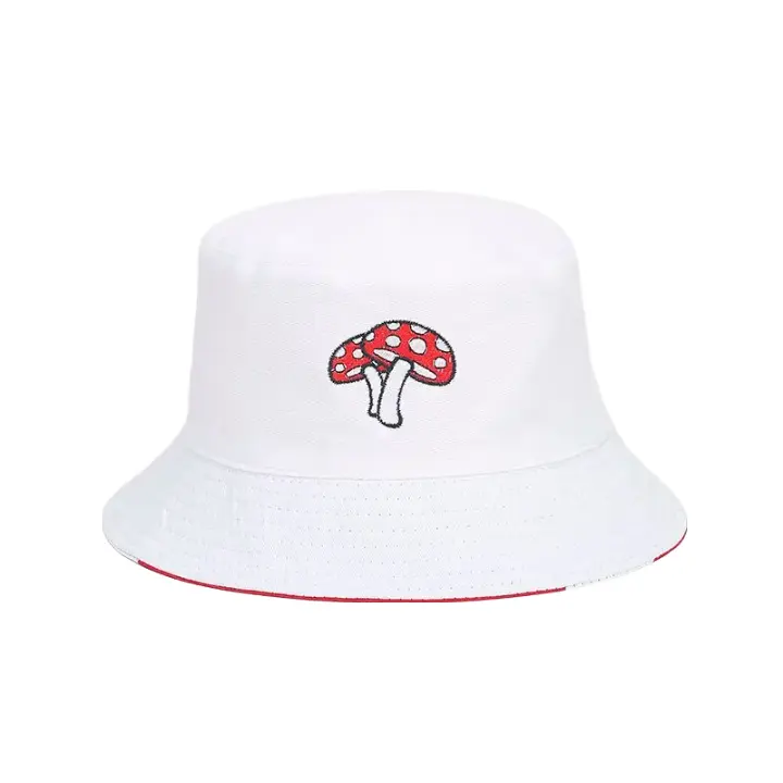 Ghelter-Summer-White-Red-Fisherman-Hat