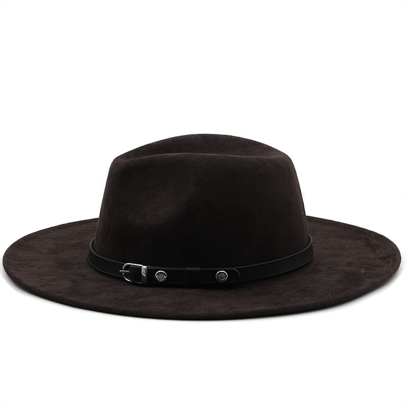 Rockville Suede Fedora Hat