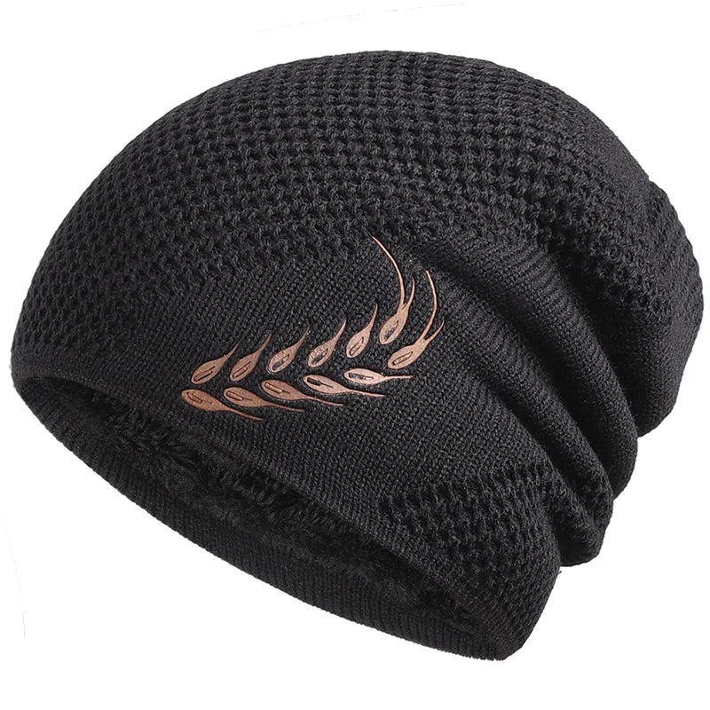 Spike Winter Lined Knitted Beanie