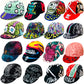 Around The World Abstract Cycling Cap
