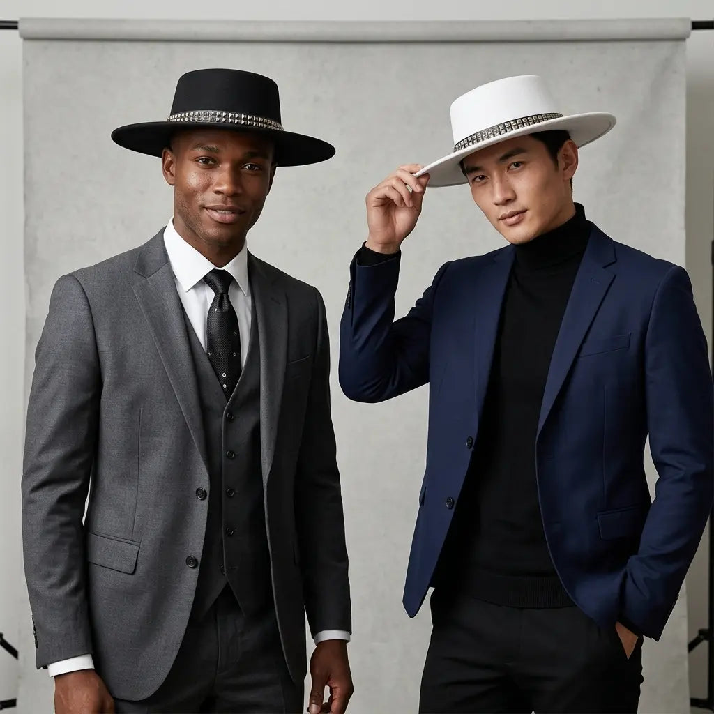 classic-metal-belt-retro-wide-brim-porkpie