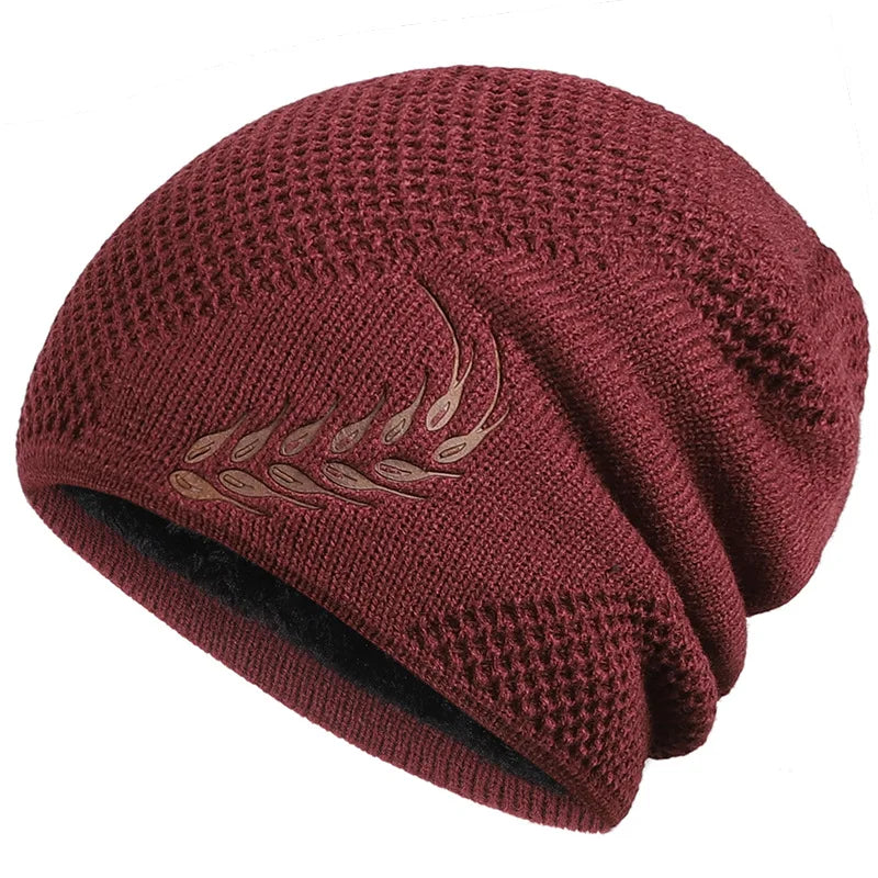 Spike Winter Lined Knitted Beanie