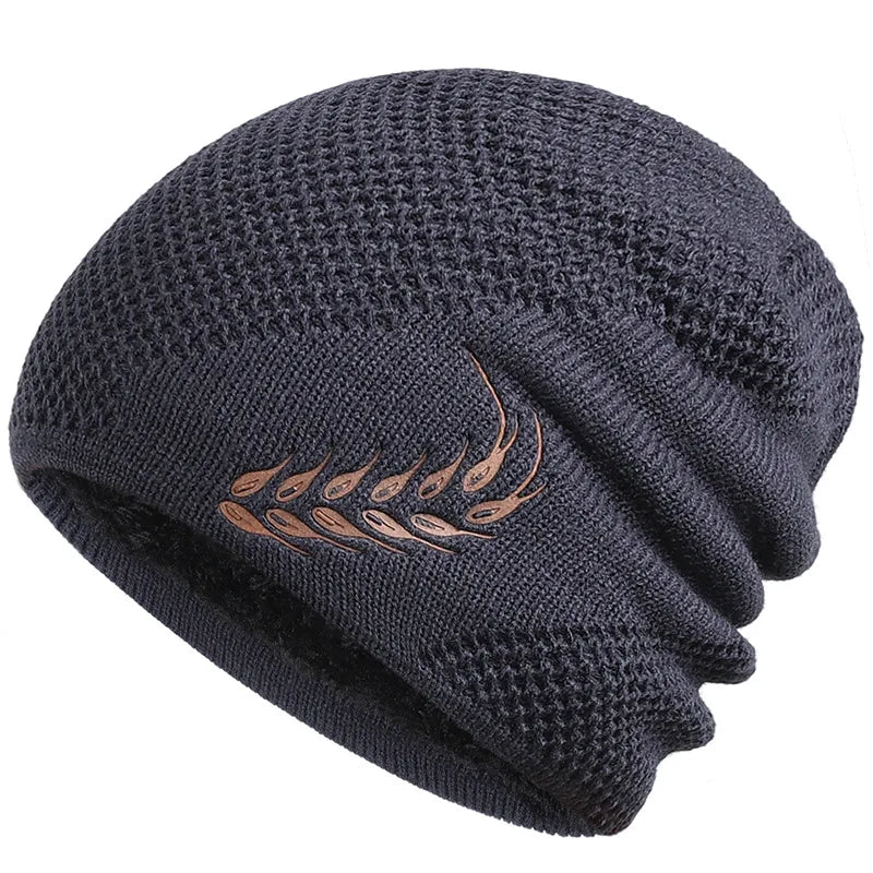 Spike Winter Lined Knitted Beanie