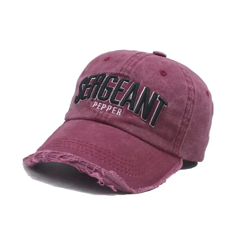 Sergeant Pepper Washed Cotton Baseball Cap