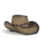 western-hat-cowhide-adjustable-retro-vintage