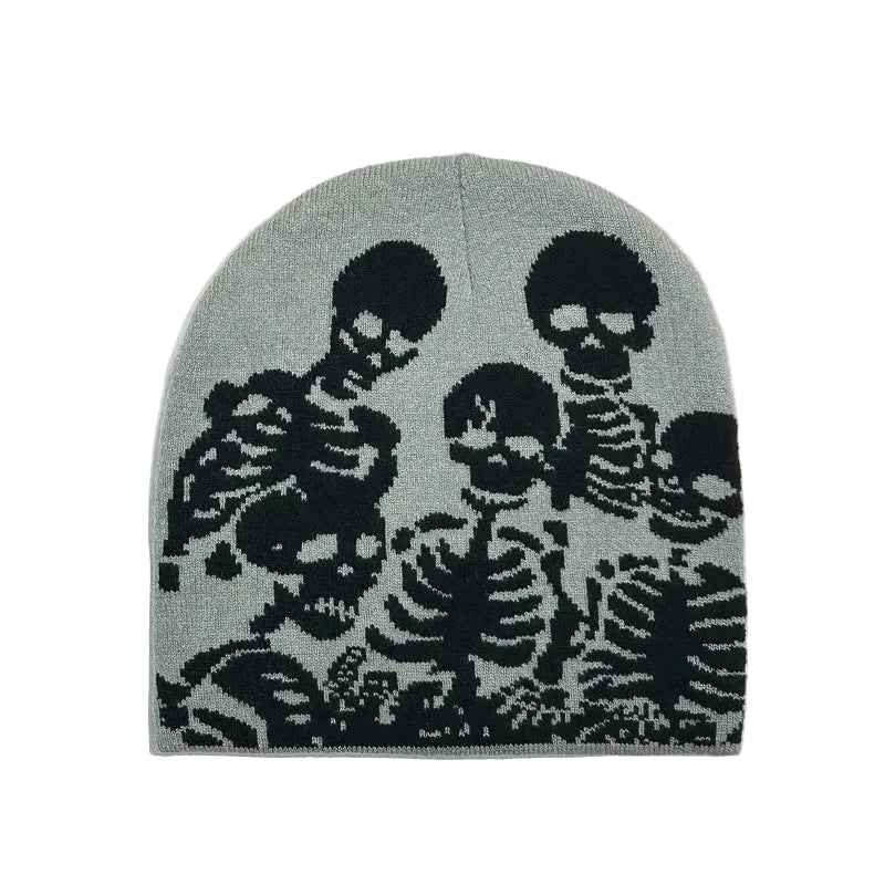 men-women-vintage-retro-spooky-bone-graphic-warm-hat